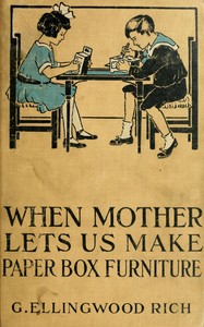 Cover of When mother lets us make paper box furniture