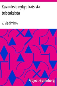 Cover of Kuvauksia nykyaikaisista telotuksista