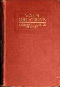 Cover of Vain oblations