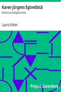 Cover of Karen Jürgens Egtvedistä