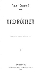 Cover of Andrónica