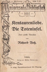 Cover of Kentaurenliebe. Die Toteninsel