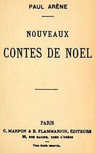 Cover of Nouveaux contes de Noël