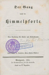Cover of Der Gang nach der Himmelpforte