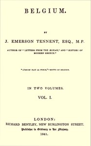 Belgium, Vol. 1 (of 2)