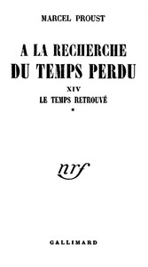 Le temps retrouvé Tome 1 (de 2)