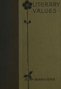 Cover of Literary values, and other papers