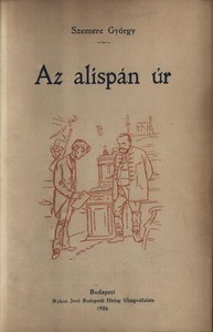 Cover of Az alispán úr