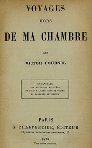 Cover of Voyages hors de ma chambre