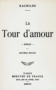 Cover of La tour d'amour