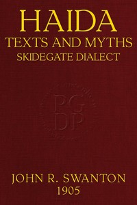 Cover of Haida texts and myths