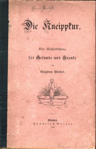 Cover of Die Kneippkur
