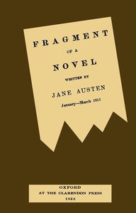 Fragment of a novel written by Jane Austen, January-March 1817