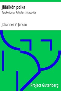 Cover of Jäätikön poika