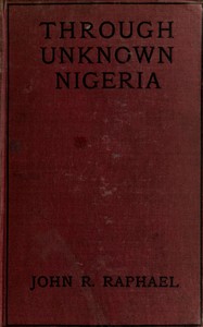 Cover of Through unknown Nigeria