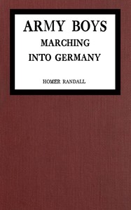 Cover of Army Boys marching into Germany