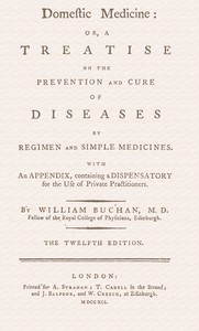 Cover of Domestic medicine
