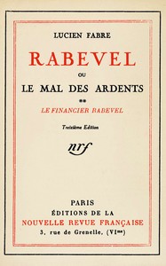 Cover of Rabevel, ou le mal des ardents, Volume 2 (of 3)