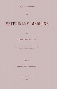 Cover of Text book of veterinary medicine, Volume 4 (of 5)