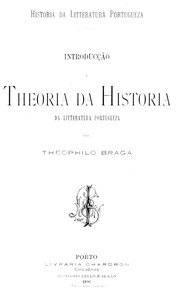 Cover of Historia da litteratura portugueza [Vol. I]