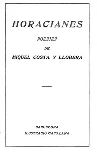 Cover of Horacianes