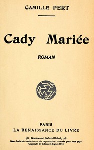Cover of Cady mariée