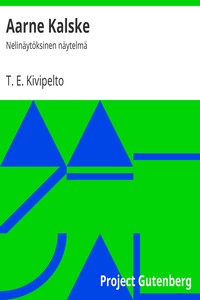 Cover of Aarne Kalske