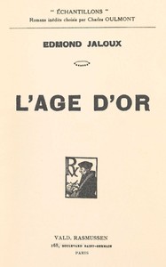 Cover of L'âge d'or