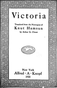 Cover of Victoria