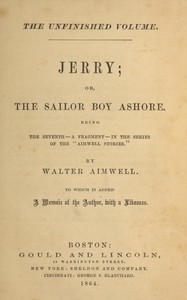Jerry; or, the sailor boy ashore