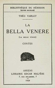 Cover of La Bella Venere (La Belle Vénus)