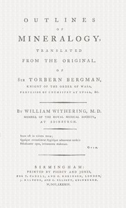 Cover of Outlines of mineralogy