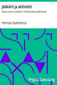 Cover of Jääkärit ja aktivistit