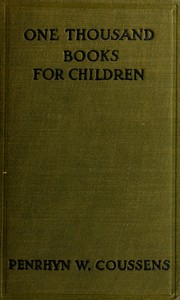 Cover of One thousand books for children