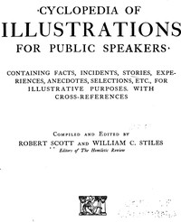 Cover of Cyclopedia of illustrations for public speakers