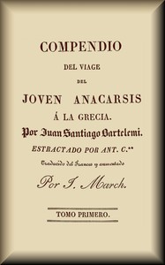 Cover of Compendio del viaje del joven Anacarsis a la Grecia (1 de 2)