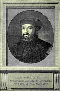 Cover of The first voyage round the world, by Magellan