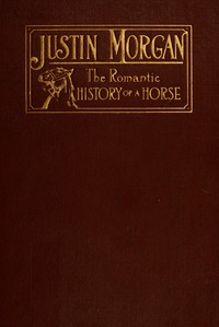 Cover of Justin Morgan, founder of his race