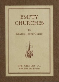 Cover of Empty churches