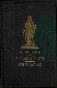 Cover of Memoranda of art and artists, anecdotal and biographical