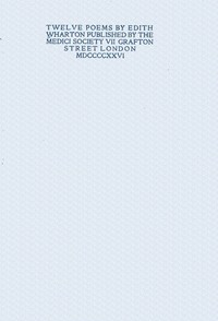 Cover of Twelve poems