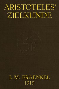 Aristoteles' Zielkunde