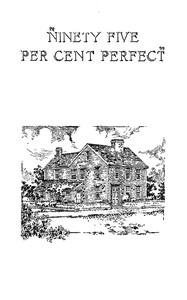 Cover of "95% perfect"