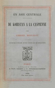 Cover of En Asie centrale